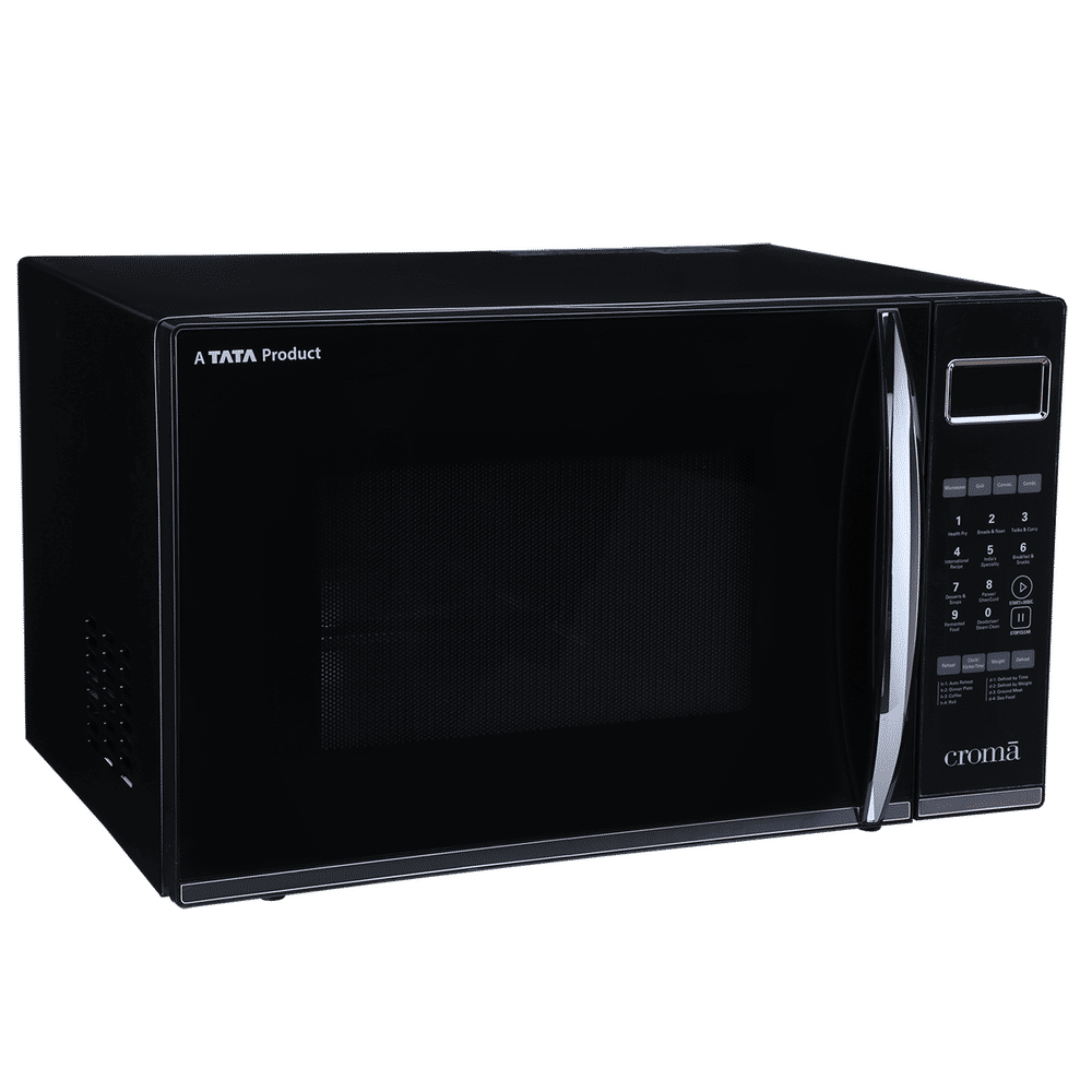 Buy Croma 30L Convection Microwave Oven with LED Display (Black) Online Croma